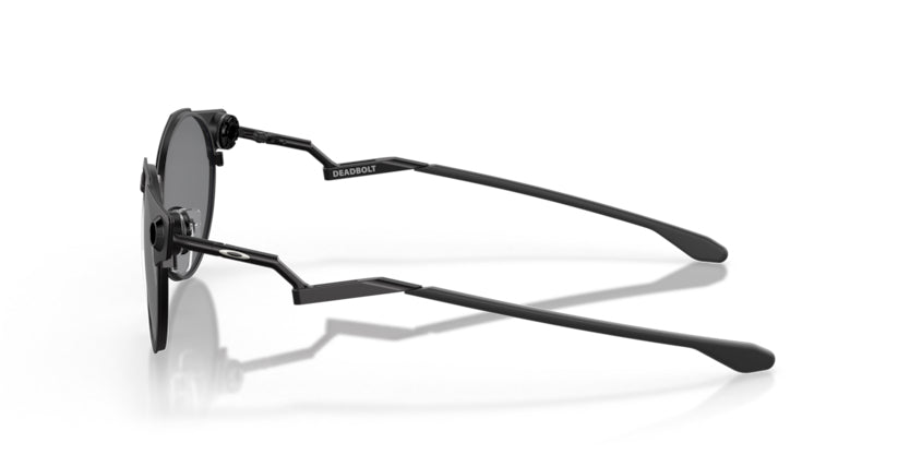 Oakley Deadbolt- Satin Black- Prizm Black Polarized - biket.co.za