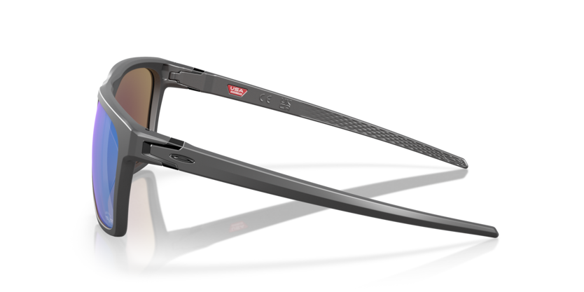 Oakley Leffingwell Maverick Viñales Signature Series Matte Dark Grey- Prizm Sapphire - biket.co.za