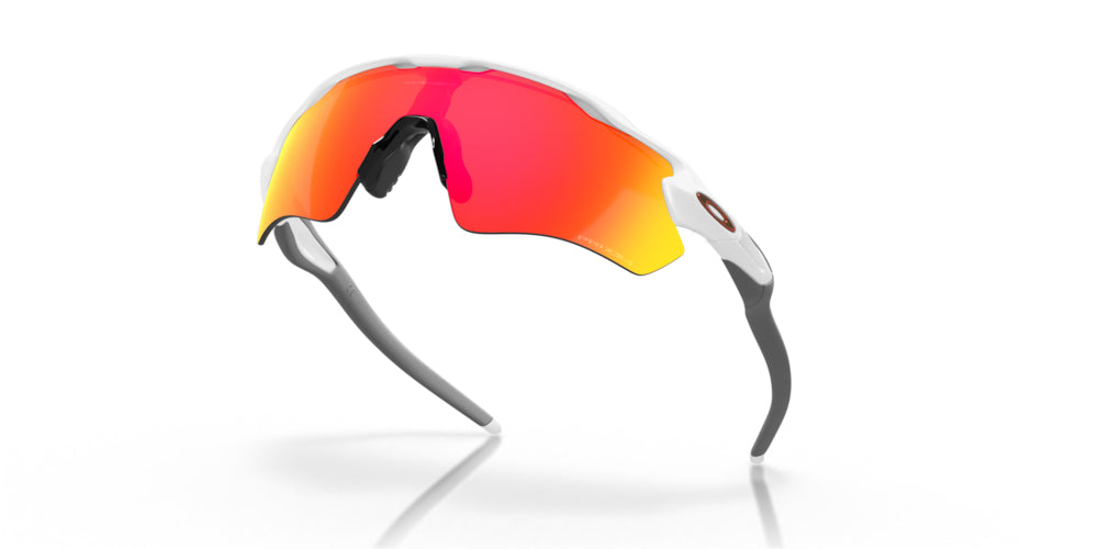 Oakley Radar® EV Path® Team Colours- Polished white Prizm Ruby - biket.co.za