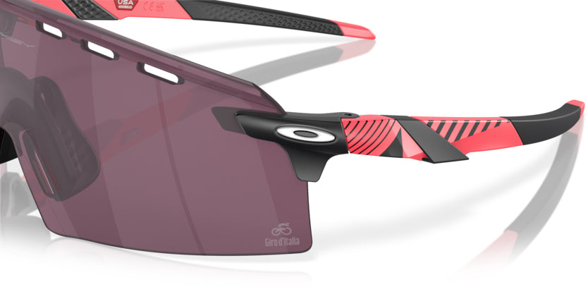 Oakley Encoder strike vented- Giro d'Italia Edition Pink Stripes- Prizm Road Black - biket.co.za