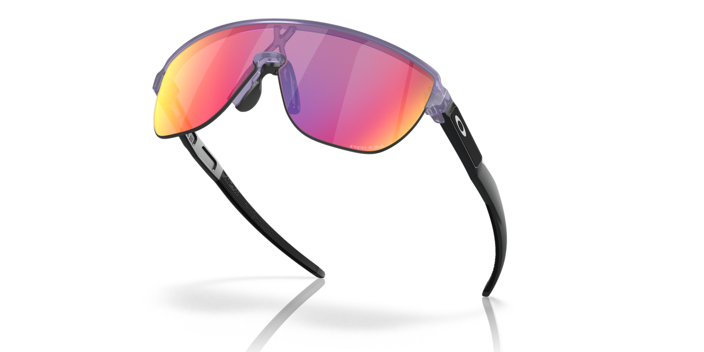 Oakley Corridor- Matte Transparent Lilac Prizm Road - biket.co.za