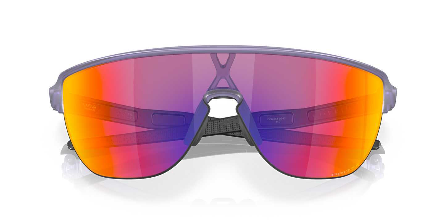 Oakley Corridor- Matte Transparent Lilac Prizm Road - biket.co.za