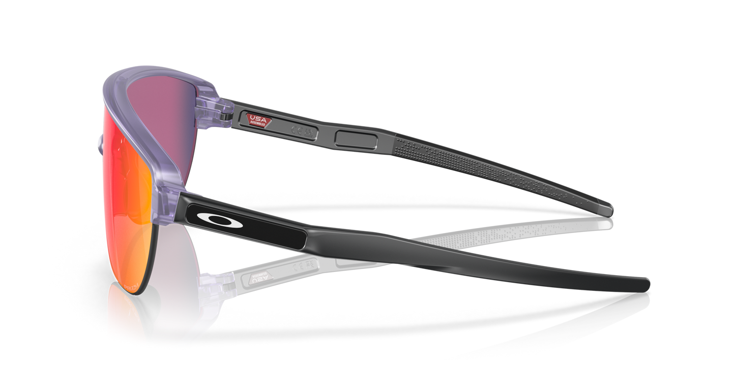 Oakley Corridor- Matte Transparent Lilac Prizm Road - biket.co.za