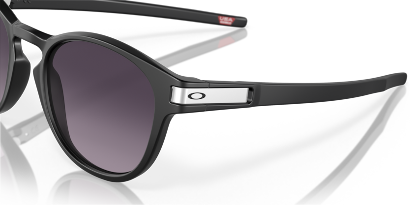 Oakley Latch Matte Black- Prizm Grey Gradient - biket.co.za