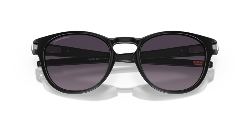 Oakley Latch Matte Black- Prizm Grey Gradient - biket.co.za
