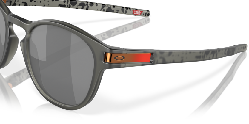 Oakley Latch Grey Smoke- Prizm Black - biket.co.za