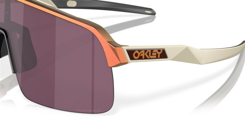 Oakley Sutro Lite- Matte red gold colorshift Prizm road black - biket.co.za