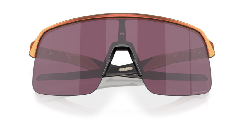 Oakley Sutro Lite- Matte red gold colorshift Prizm road black - biket.co.za