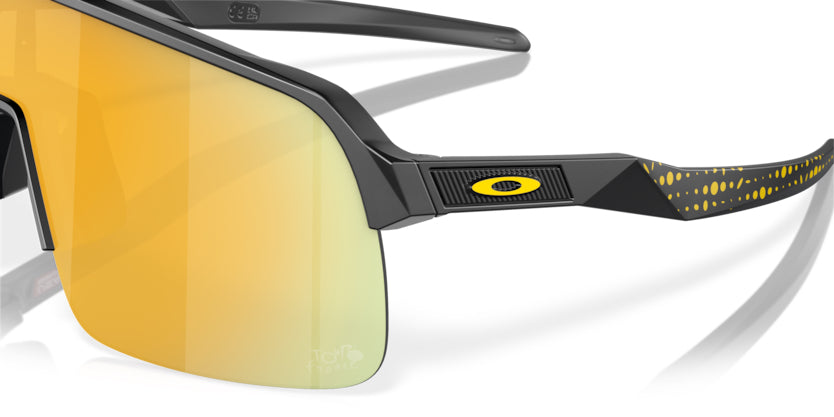 Oakley Sutro Lite Tour De France Edition Matte Black Ink Prizm 24K - biket.co.za