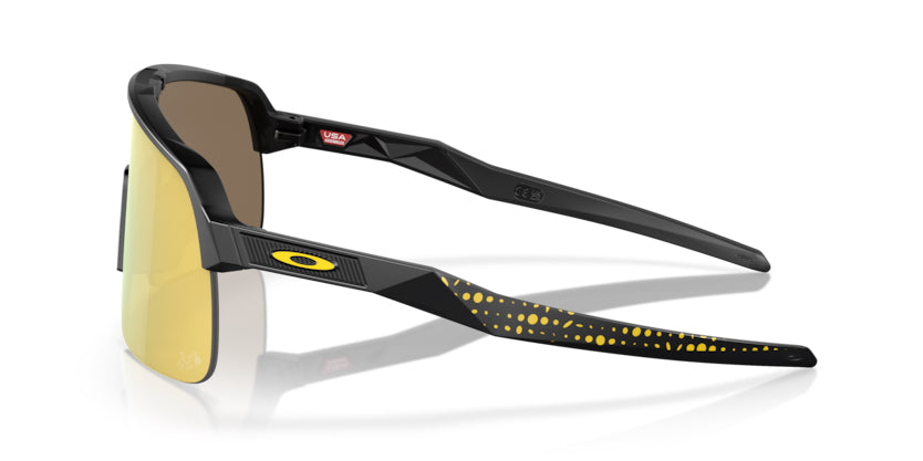 Oakley Sutro Lite Tour De France Edition Matte Black Ink Prizm 24K - biket.co.za