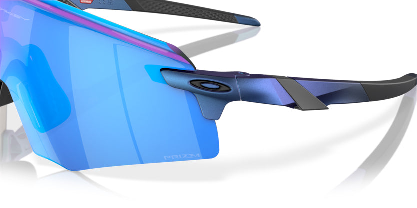 Oakley Encoder- Matte Cyan/Blue Colourshift Prizm Sapphire - biket.co.za