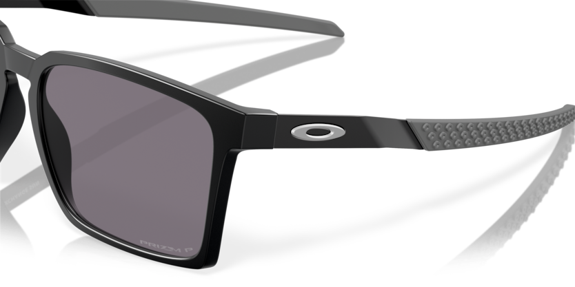 Oakley Exchange Sun- Satin Black Prizm Grey Polarized - biket.co.za