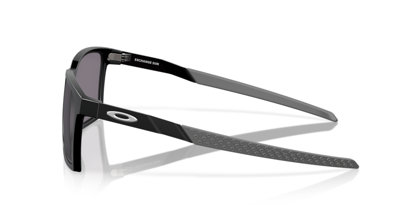 Oakley Exchange Sun- Satin Black Prizm Grey Polarized - biket.co.za