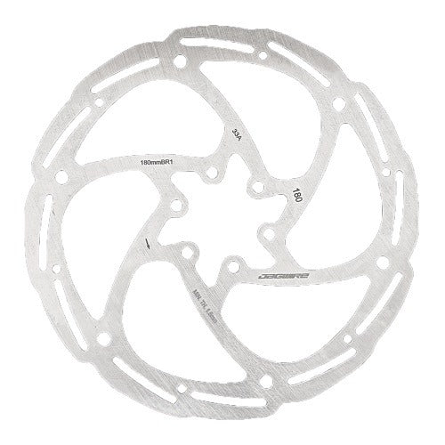 JAGWIRE DCR100 BASICS BR1 180mm 6 BOLT DISC ROTOR biket.co.za