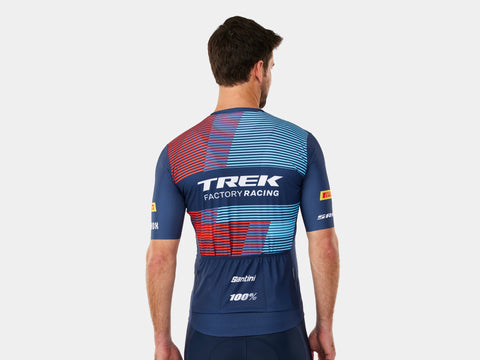 Santini Trek Factory Racing Men’s Team Replica Cycling Jersey - biket.co.za