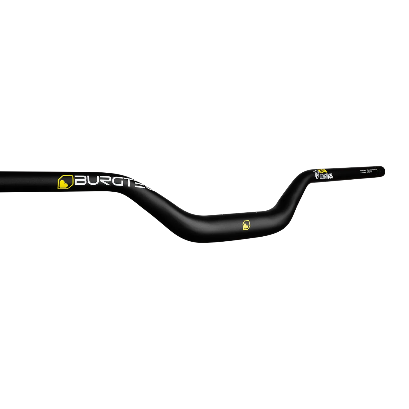 Burgtec RideHigh Josh Bryceland High Rise Bars 65mm - biket.co.za
