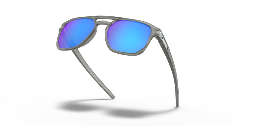Oakley Latch Beta Matte Grey Ink- Prizm Sapphire Polarized - biket.co.za