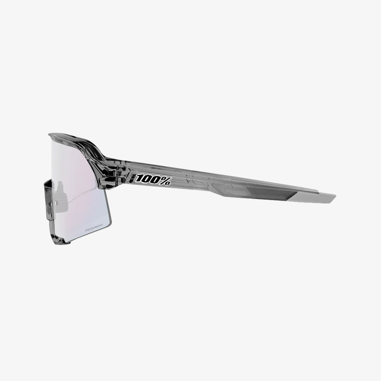 100% S3™ Polished Translucent Grey Rose Gold Mirror Photochromic Lens - biket.co.za