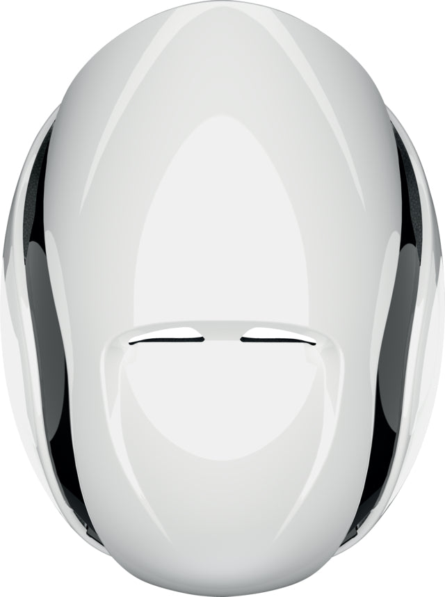 ABUS GameChanger Tri - Shiney White Helmet - biket.co.za