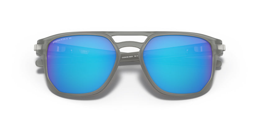 Oakley Latch Beta Matte Grey Ink- Prizm Sapphire Polarized - biket.co.za