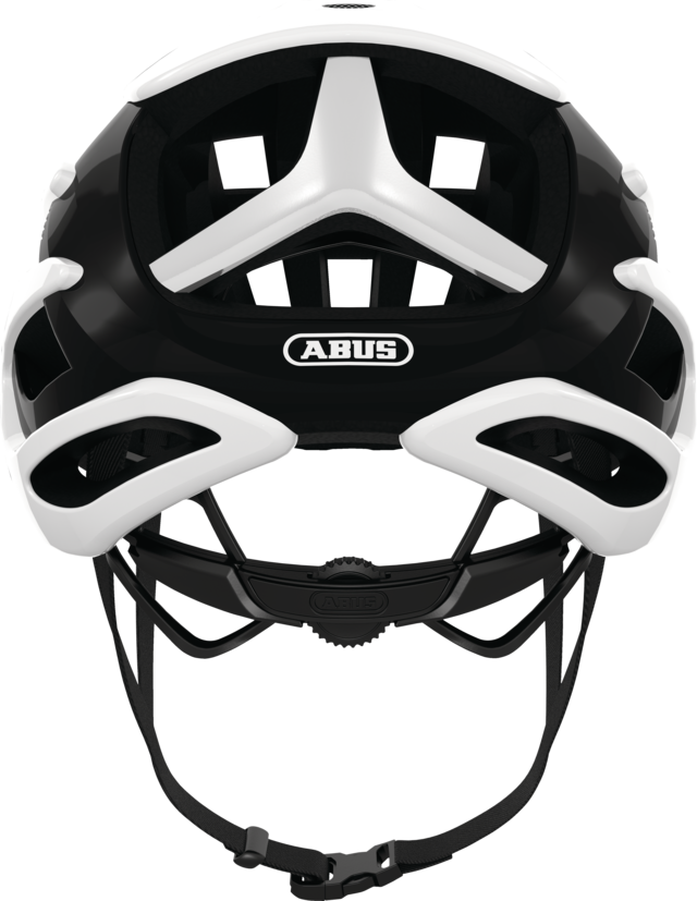 ABUS AirBreaker- Polar White Shiny - biket.co.za