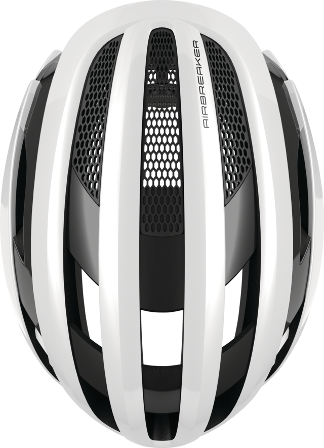 ABUS AirBreaker- Polar White Shiny - biket.co.za