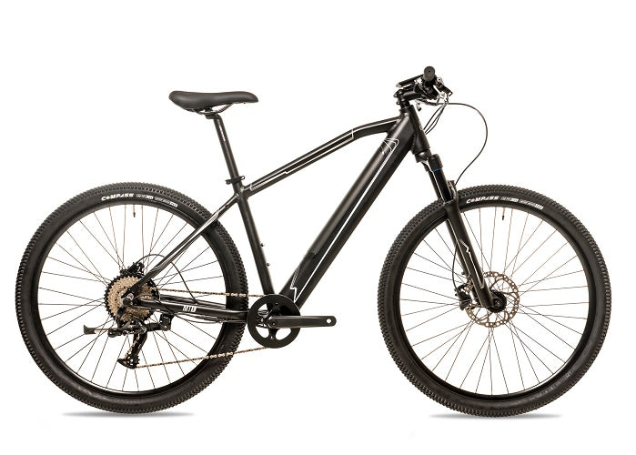 Avalanche MTE 29ER Electric Bike Charcoal Black