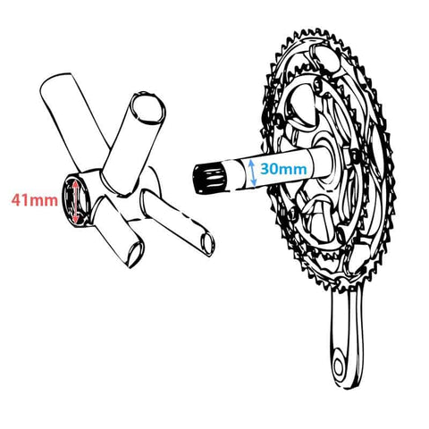 AEROZINE BB PRESSFIT 4130 MTB / ROAD (APF4130A) - biket.co.za