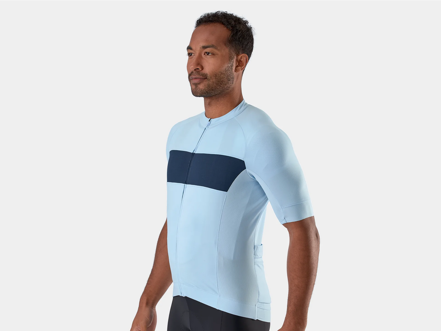 Trek Circuit LTD Cycling Jersey - Dusty Blue/Deep Dark Blue - biket.co.za