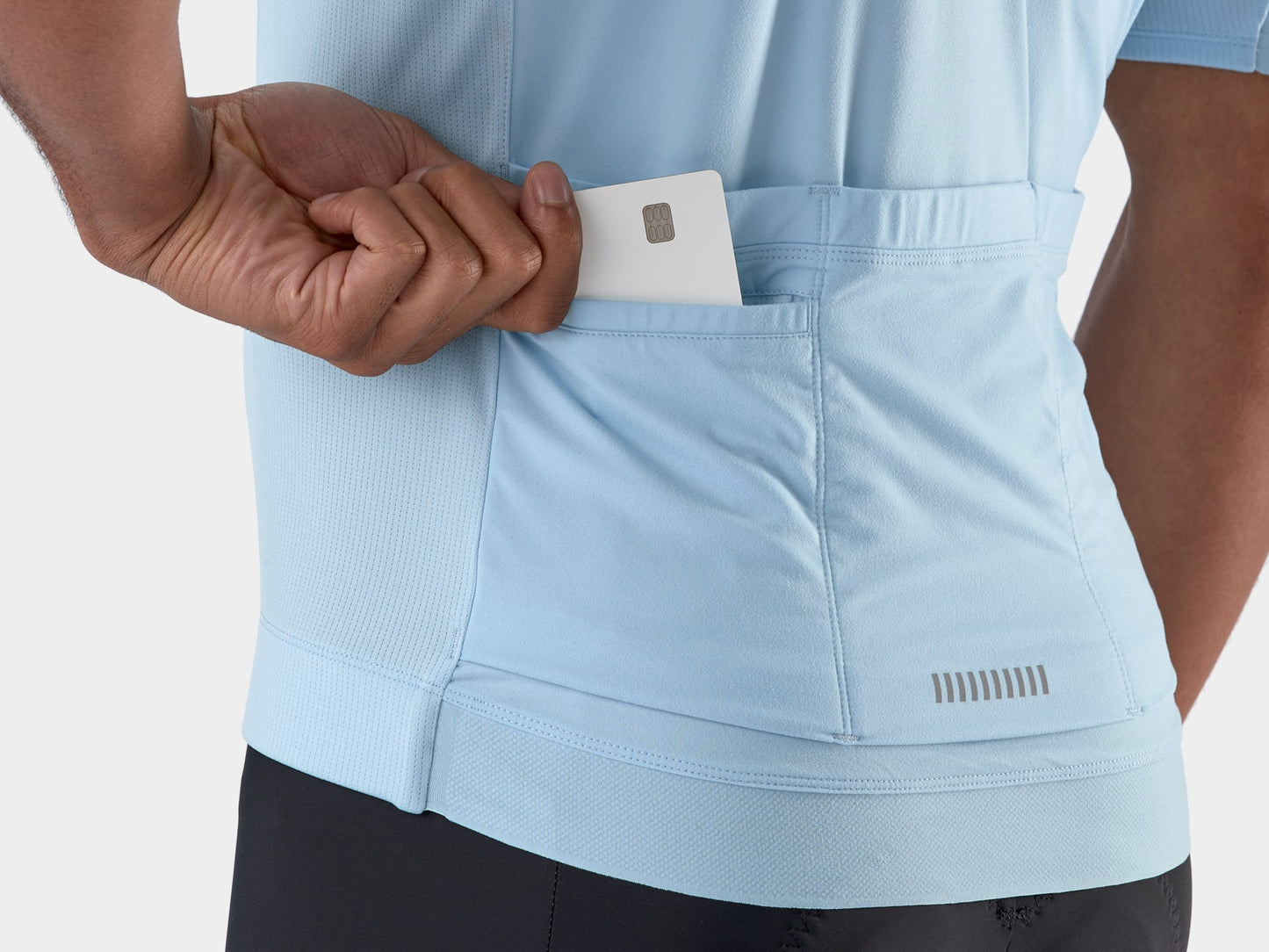 Trek Circuit LTD Cycling Jersey - Dusty Blue/Deep Dark Blue - biket.co.za