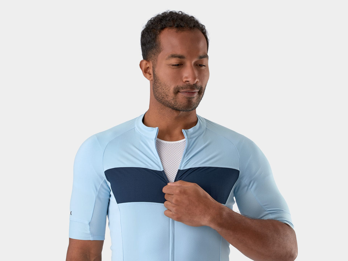 Trek Circuit LTD Cycling Jersey - Dusty Blue/Deep Dark Blue - biket.co.za