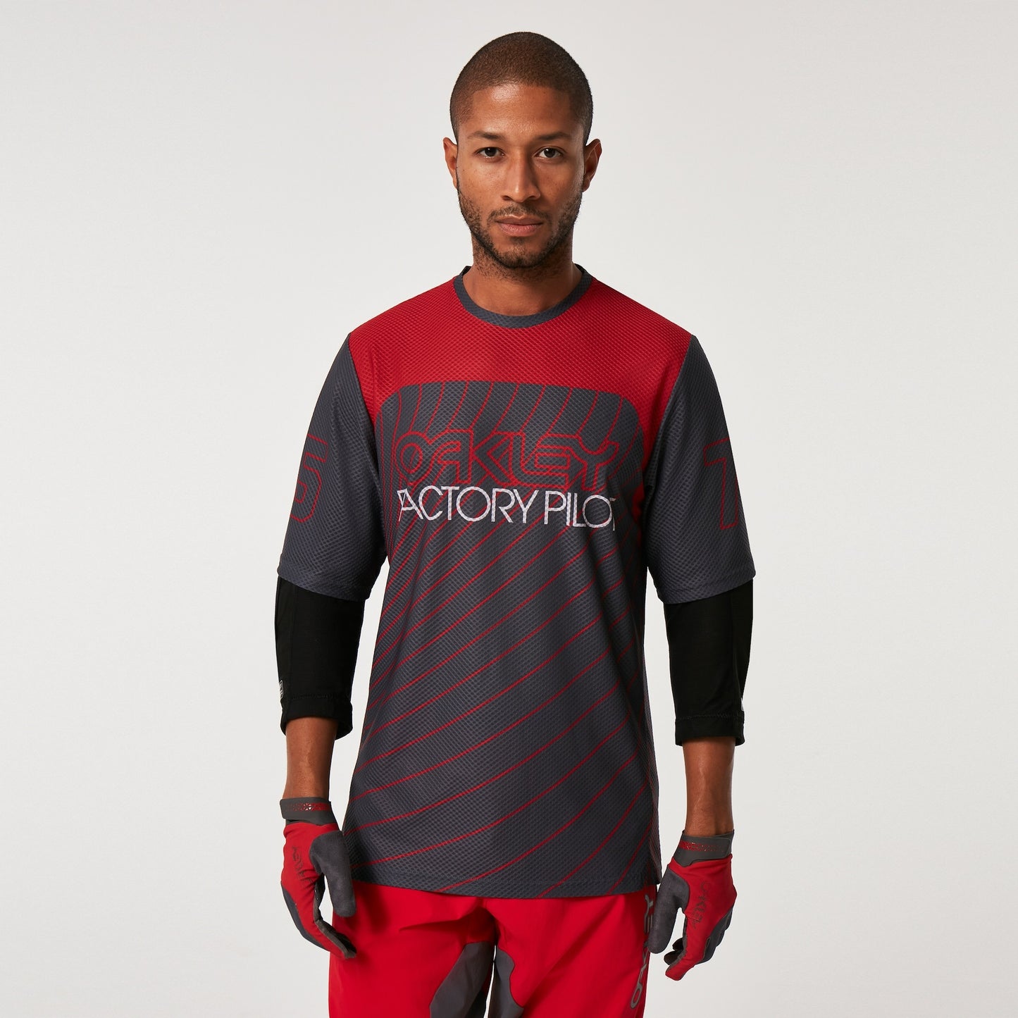 Oakley Seeker 75 SS Riding Jersey Uniform Grey - biket.co.za