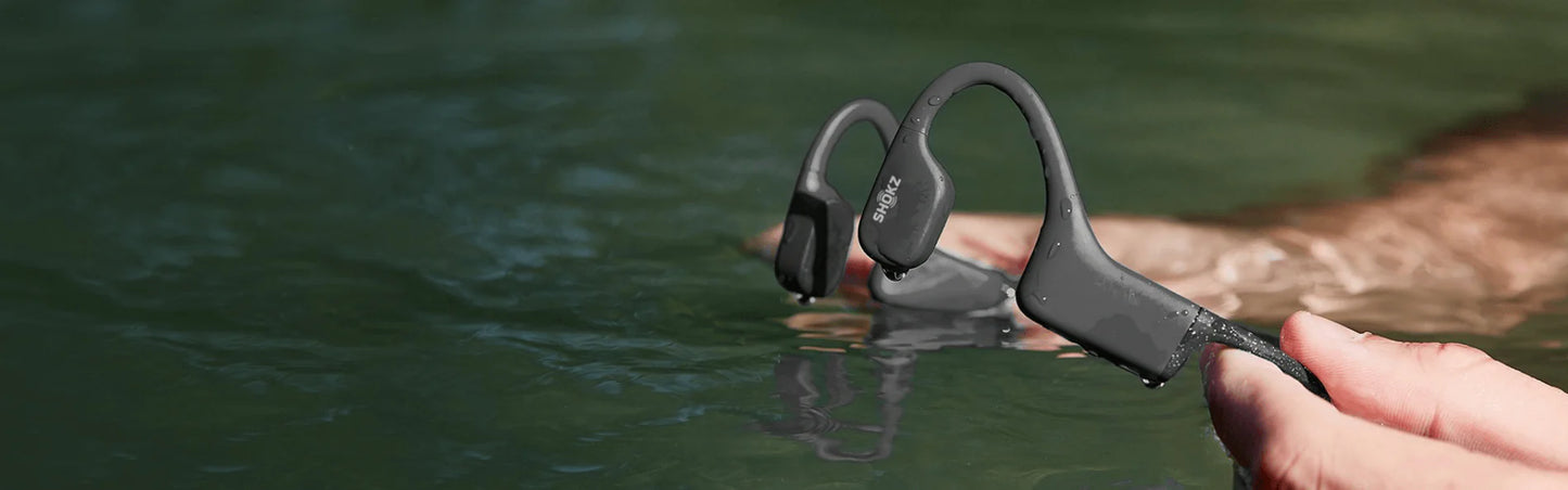 Shokz- OpenSwim- Black - biket.co.za