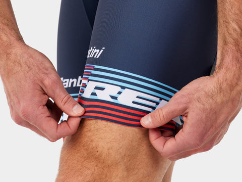 Santini Trek Factory Racing Men’s Team Replica Bib Shorts- Large