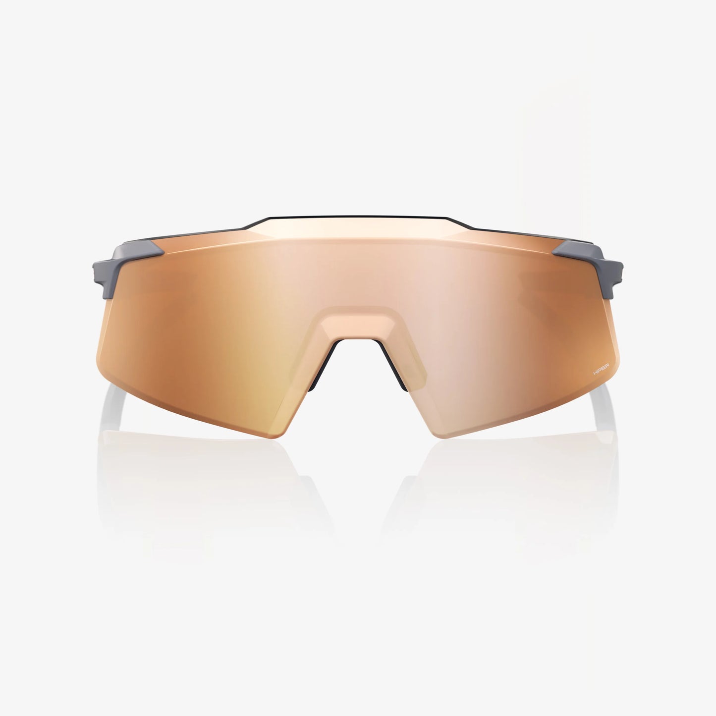 100% AEROCRAFT - Soft Tact Grey - HiPER Copper Mirror - biket.co.za