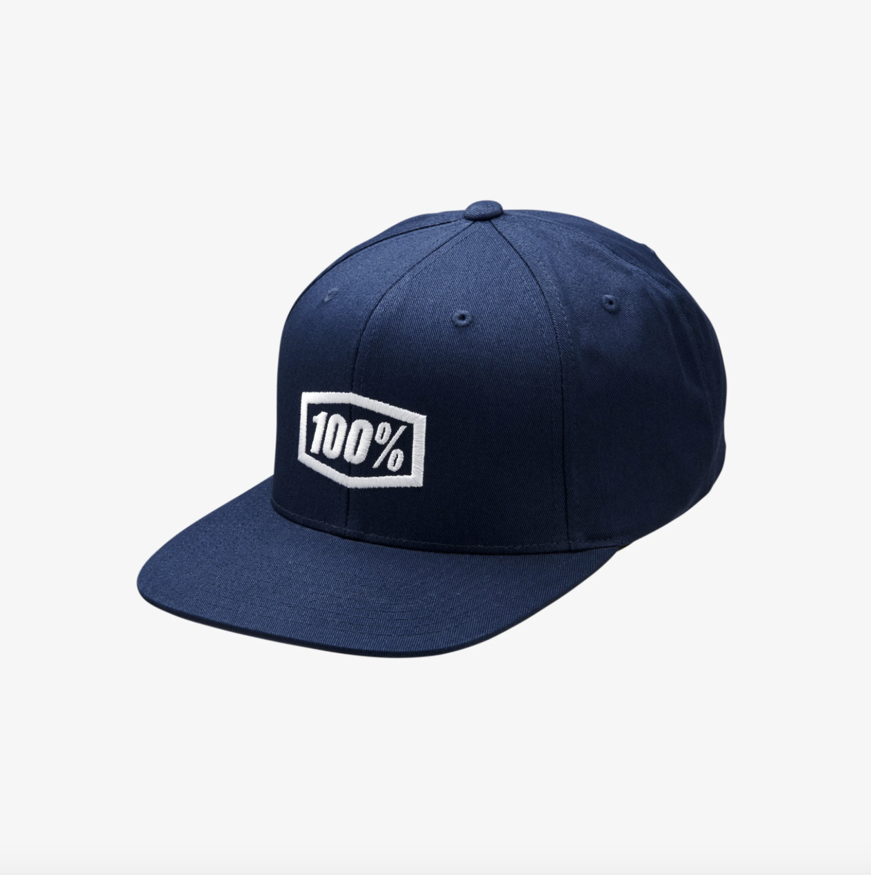 100% ICON SNAPBACK HAT NAVY - OS - biket.co.za