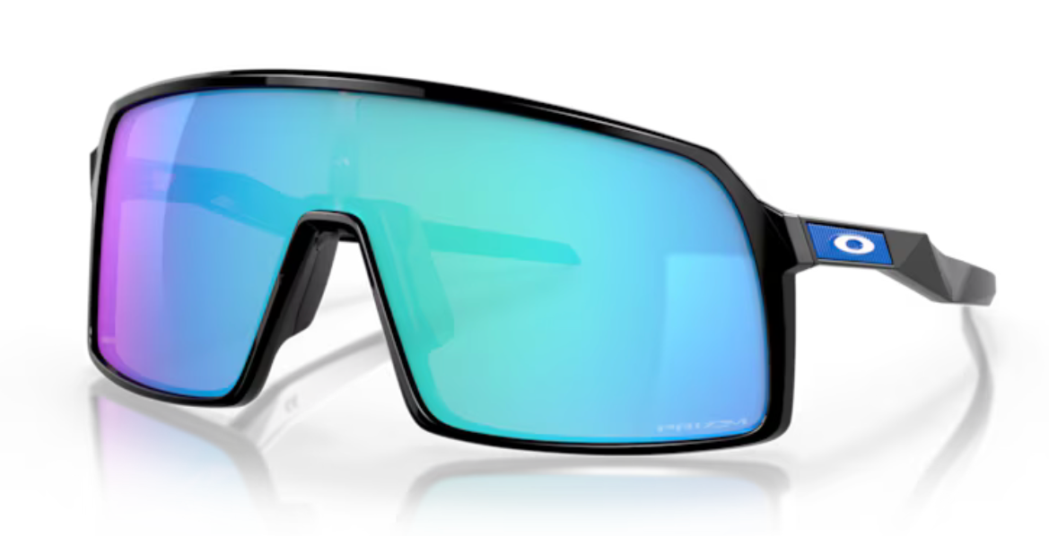 Oakley Sutro Polished Black- Prizm Sapphire - biket.co.za