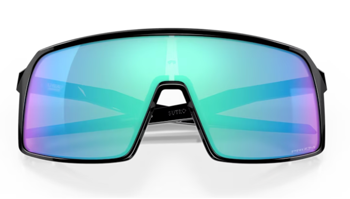 Oakley Sutro Polished Black- Prizm Sapphire - biket.co.za