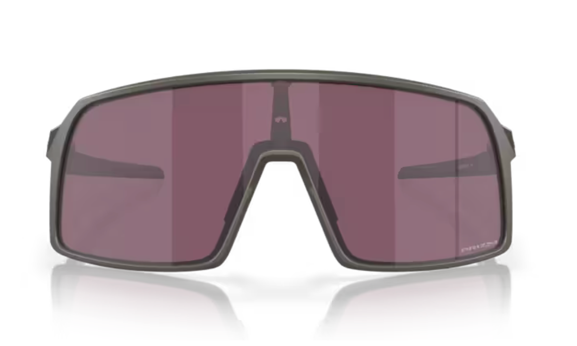 Oakley Sutro Matte Olive- Prizm Road Black - biket.co.za