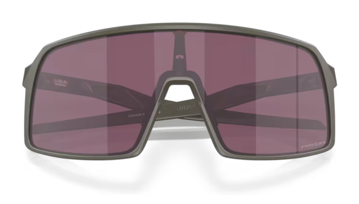 Oakley Sutro Matte Olive- Prizm Road Black - biket.co.za