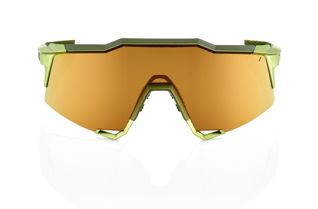 100% Speedcraft - Matte Metalic Viperdae - Bronze Multilayer Mirror Lens - biket.co.za