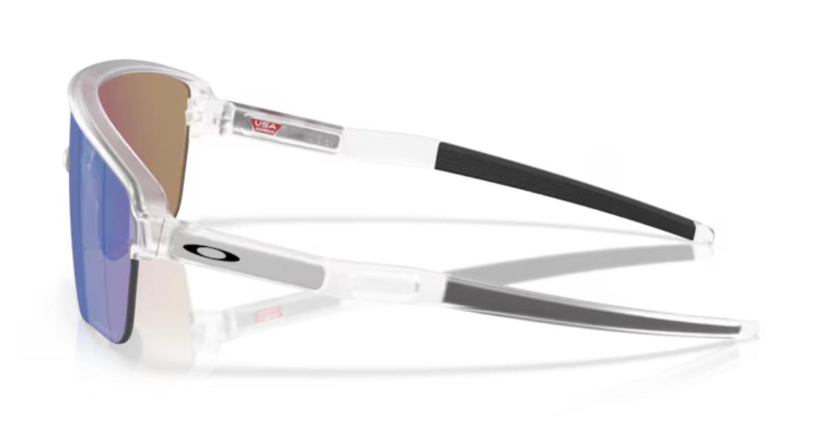Oakley Corridor SQ- Matte Clear Prizm Sapphire - biket.co.za