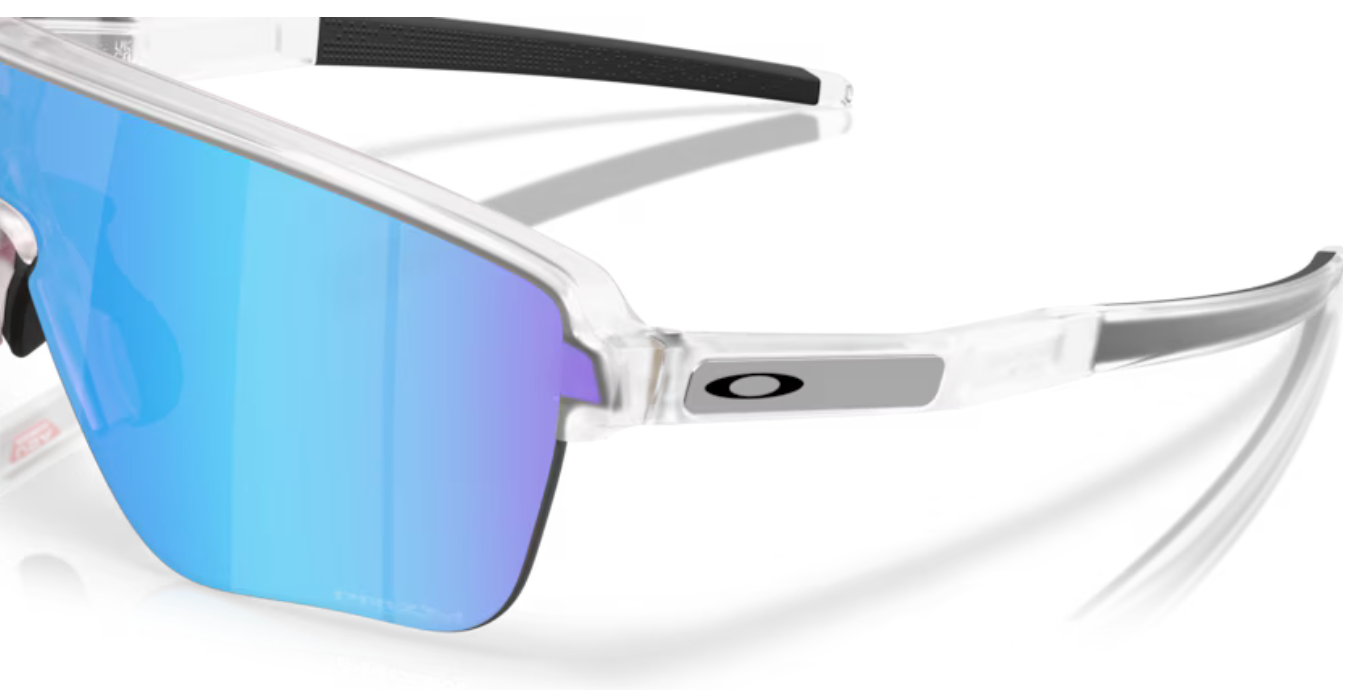 Oakley Corridor SQ- Matte Clear Prizm Sapphire - biket.co.za