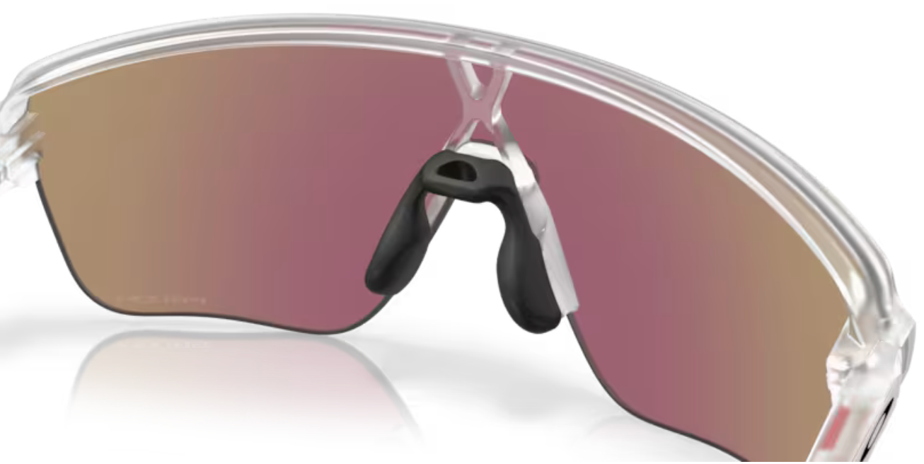 Oakley Corridor SQ- Matte Clear Prizm Sapphire - biket.co.za