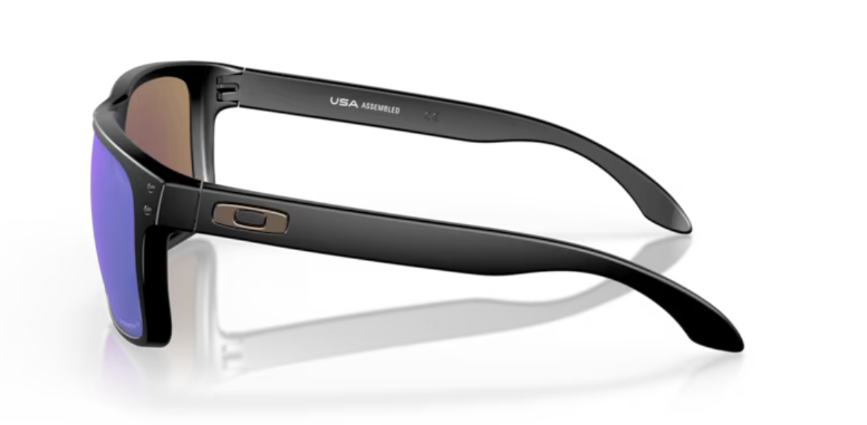 Oakley Holbrook XL- Matte Black Prizm Sapphire Polarized – biket.co.za