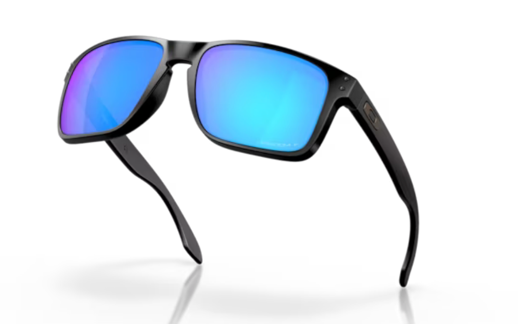 Oakley Holbrook XL- Matte Black Prizm Sapphire Polarized - biket.co.za