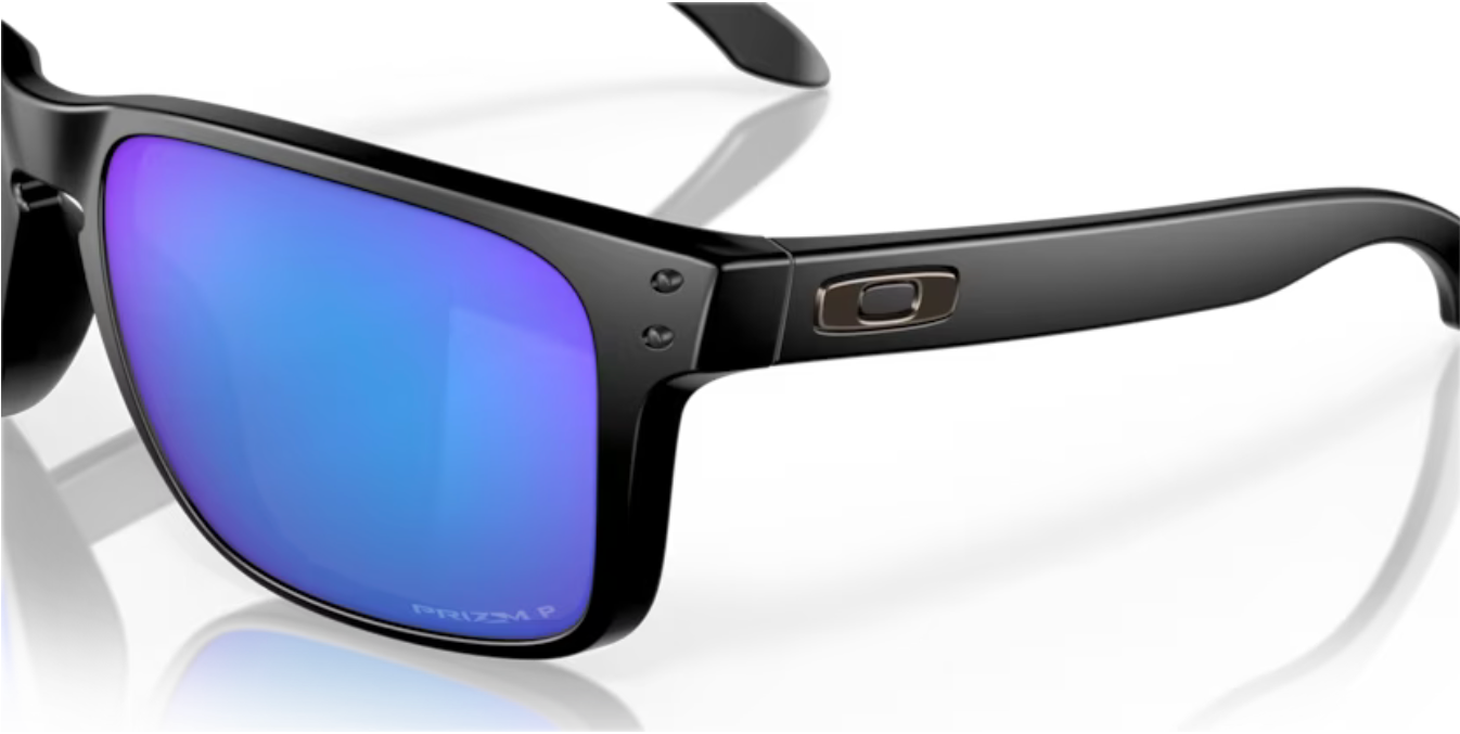 Oakley Holbrook XL- Matte Black Prizm Sapphire Polarized - biket.co.za