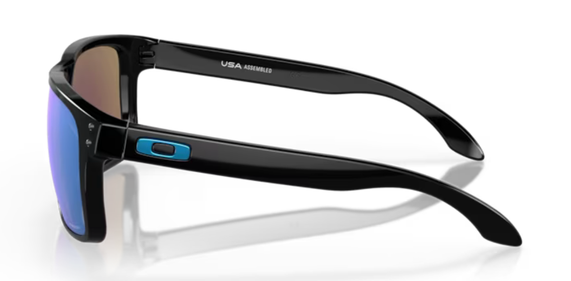 Oakley Holbrook XL- Polished Black Prizm Sapphire – biket.co.za