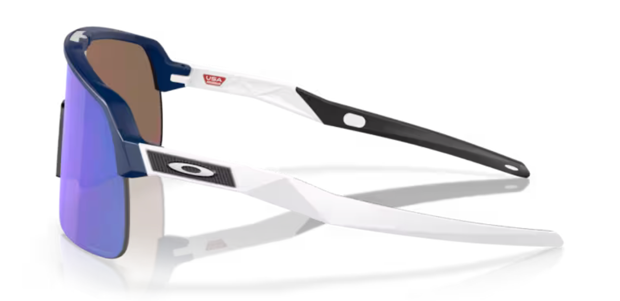Oakley Sutro Lite- Matte Navy/ Matte White Prizm Violet - biket.co.za