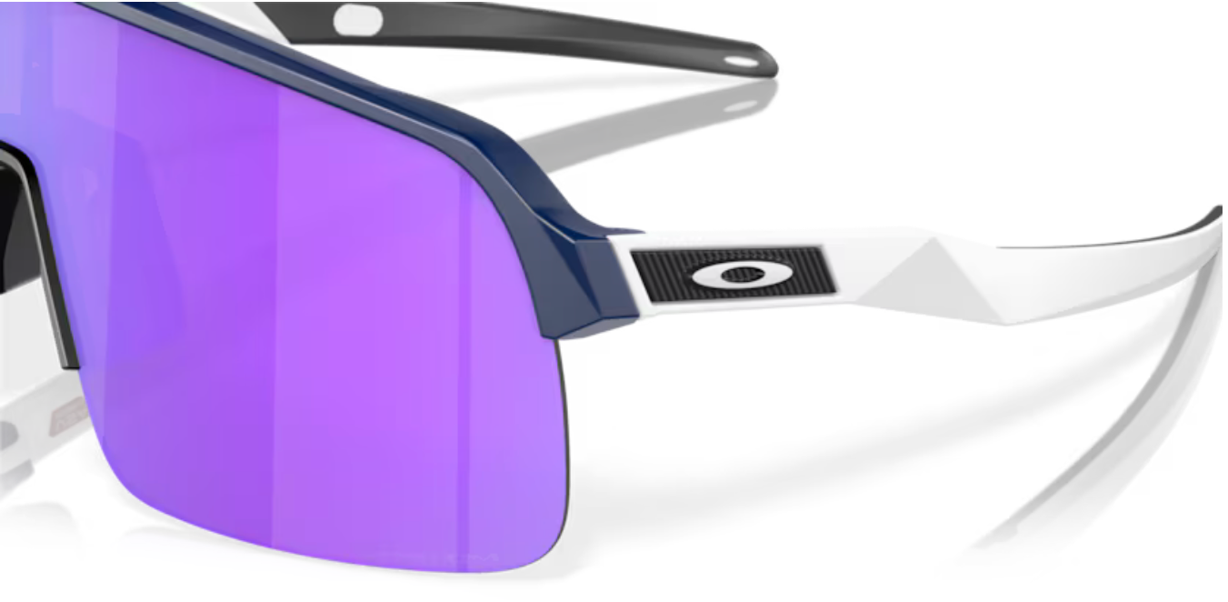 Oakley Sutro Lite- Matte Navy/ Matte White Prizm Violet - biket.co.za